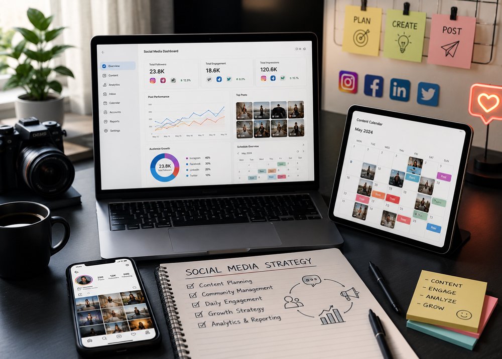 social media management service